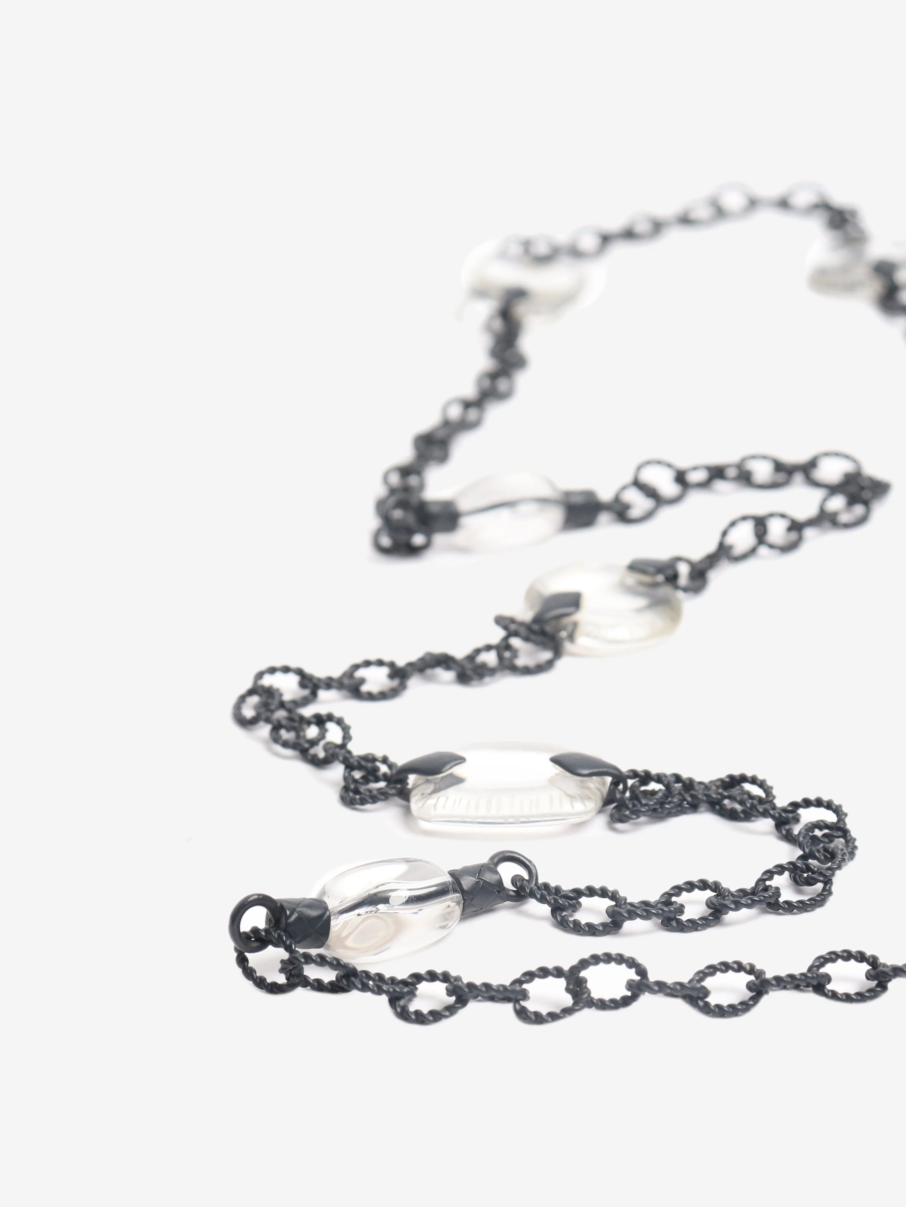 Black chain necklace - Image 3
