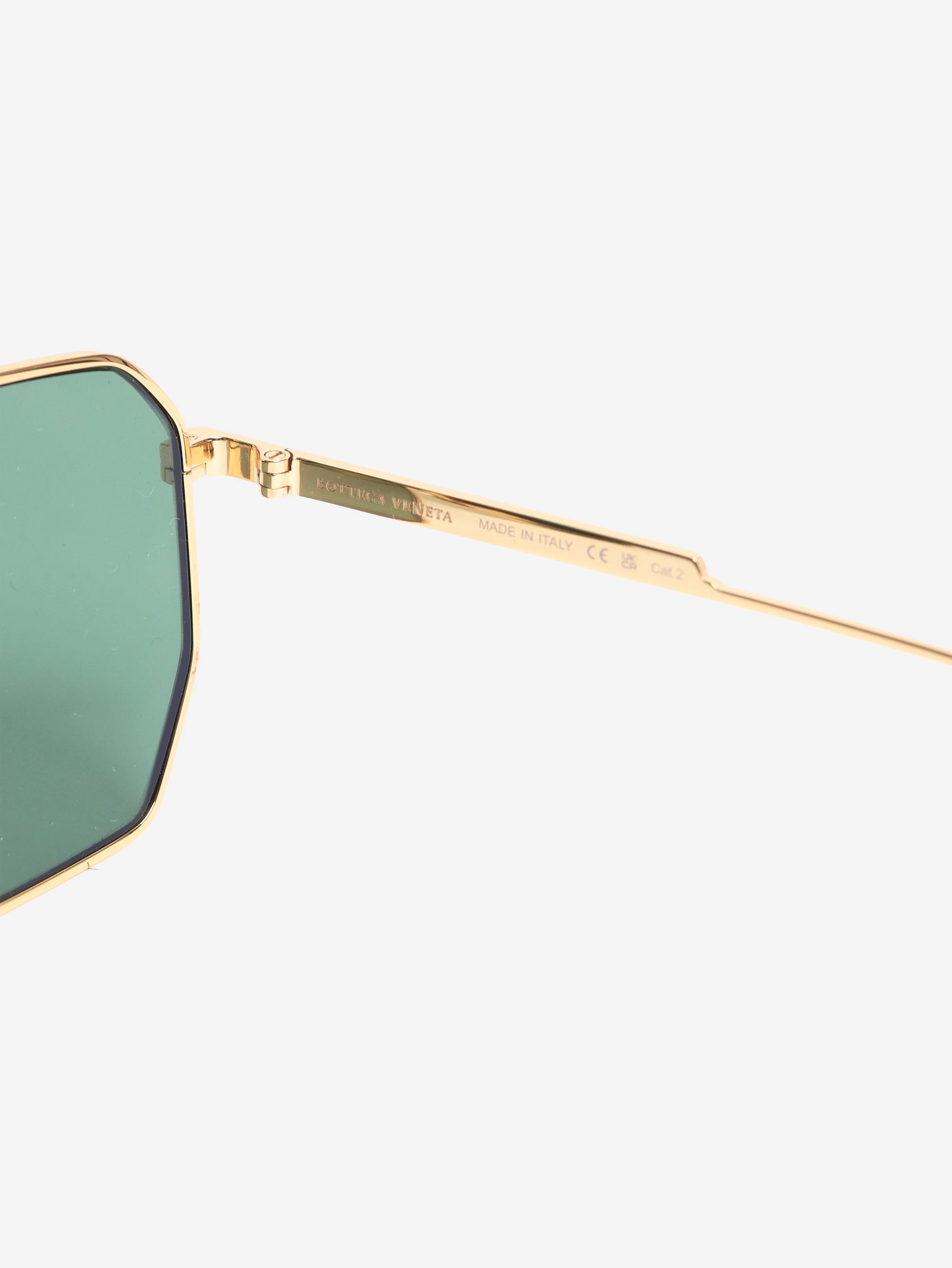 Gold aviator sunglasses - Image 5