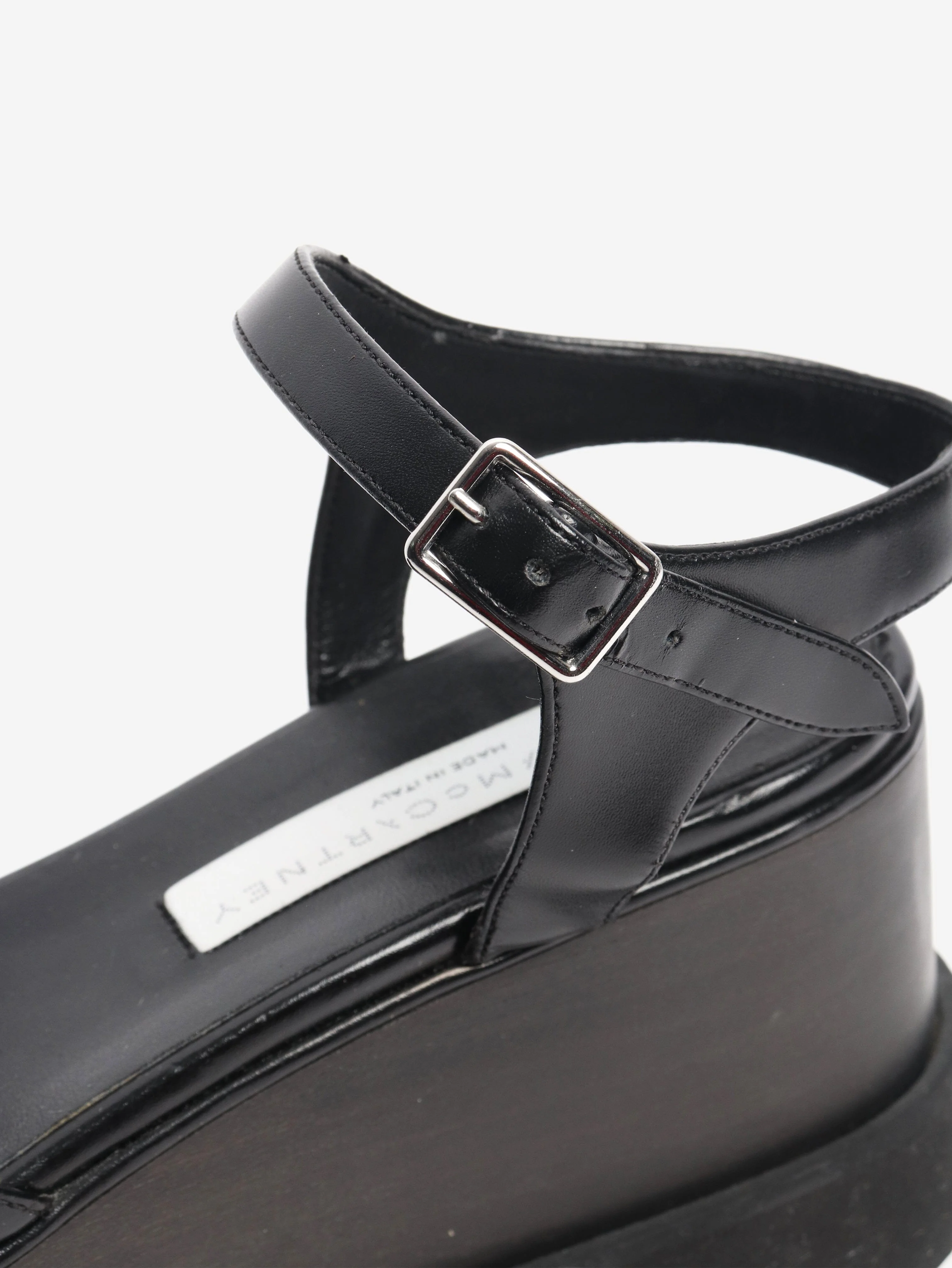 Black platform sandals - size EU 37.5 - Image 3